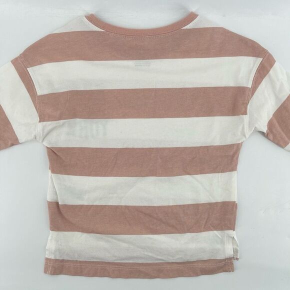 Carter’s Girl’s New York City Pink White Striped Long Sleeve Top Size 5 - Picture 9 of 11
